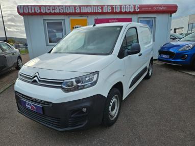 Voir le détail de l'offre de cette CITROEN Berlingo Van M 650kg BlueHDi 100 S&S Club BVM5 de 2019 en vente à partir de 16 499 € 