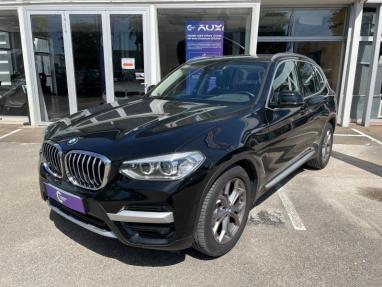 Voir le détail de l'offre de cette BMW X3 sDrive18dA 150ch  xLine de 2021 en vente à partir de 465.55 €  / mois