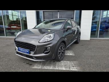 Voir le détail de l'offre de cette FORD Puma 1.0 EcoBoost 125ch mHEV Titanium 6cv de 2021 en vente à partir de 183.04 €  / mois