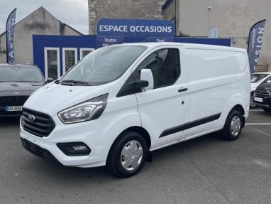 Voir le détail de l'offre de cette FORD Transit Custom Fg 300 L1H1 2.0 EcoBlue 130 Trend Business 7cv de 2022 en vente à partir de 370.86 €  / mois