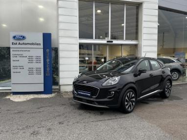 Voir le détail de l'offre de cette FORD Puma 1.0 Flexifuel 125ch S&S mHEV Titanium de 2024 en vente à partir de 244.51 €  / mois