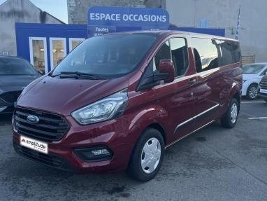 Voir le détail de l'offre de cette FORD Transit Custom Kombi 320 L2H1 2.0 EcoBlue 130ch mHEV Trend Business 7cv de 2021 en vente à partir de 433.69 €  / mois