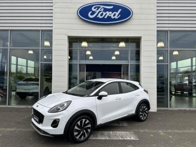 Voir le détail de l'offre de cette FORD Puma 1.0 Flexifuel 125ch S&S mHEV Titanium de 2024 en vente à partir de 234.71 €  / mois