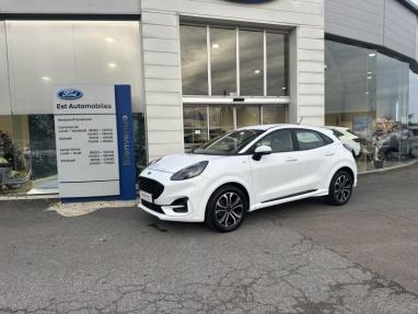 Voir le détail de l'offre de cette FORD Puma 1.0 EcoBoost 125ch mHEV ST-Line 6cv de 2021 en vente à partir de 194.28 €  / mois