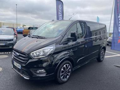 Voir le détail de l'offre de cette FORD Transit Custom Fg 300 L1H1 2.0 EcoBlue 170ch Cabine Approfondie Sport BVA8 de 2023 en vente à partir de 42 999 € 