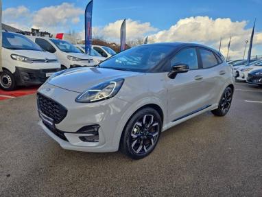 Voir le détail de l'offre de cette FORD Puma 1.0 Flexifuel 125ch S&S mHEV ST-Line X de 2023 en vente à partir de 246.01 €  / mois