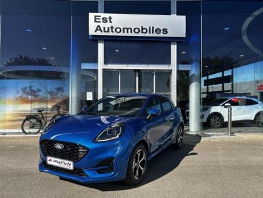 Voir le détail de l'offre de cette FORD Puma 1.0 EcoBoost Hybrid 125ch ST Line S&S de 2025 en vente à partir de 24 900 € 