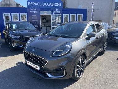 Voir le détail de l'offre de cette FORD Puma 1.0 EcoBoost 125ch S&S mHEV ST-Line Vignale Powershift de 2021 en vente à partir de 230.24 €  / mois