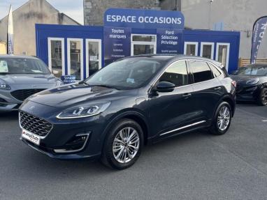 Voir le détail de l'offre de cette FORD Kuga 2.5 Duratec 225ch PowerSplit PHEV Vignale e-CVT de 2020 en vente à partir de 230.87 €  / mois