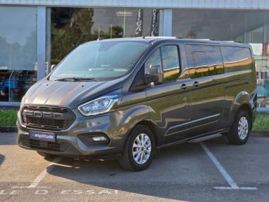 Voir le détail de l'offre de cette FORD Transit Custom Fg 320 L2H1 2.0 EcoBlue 170 S&S Cabine Approfondie Limited BVA6 7cv de 2023 en vente à partir de 493.76 €  / mois
