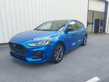 Voir le détail de l'offre de cette FORD Focus 1.0 Flexifuel mHEV 125ch ST-Line X de 2024 en vente à partir de 234.1 €  / mois