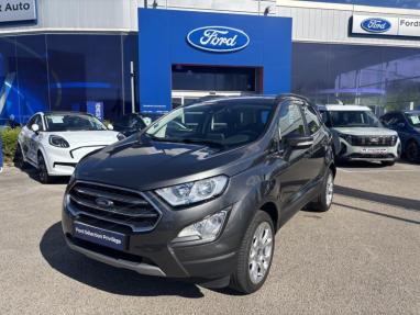 Voir le détail de l'offre de cette FORD EcoSport 1.0 EcoBoost 125ch Titanium 6cv de 2022 en vente à partir de 143.39 €  / mois