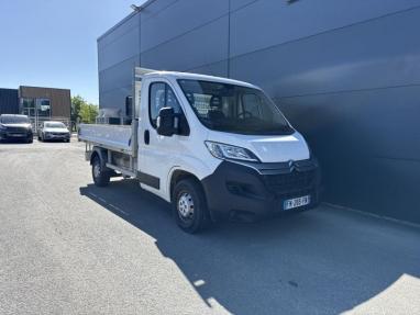 Voir le détail de l'offre de cette CITROEN Jumper Benne 35 L2 2.2 BlueHDi 130 S&S BVM6 Control de 2020 en vente à partir de 21 499 € 