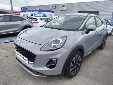 Voir le détail de l'offre de cette FORD Puma 1.0 Flexifuel 125 ch S&S mHEV Titanium de 2023 en vente à partir de 198.9 € / mois