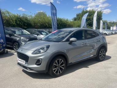 Voir le détail de l'offre de cette FORD Puma 1.0 EcoBoost 125ch S&S mHEV Titanium Design 2 Powershift de 2022 en vente à partir de 210.97 €  / mois
