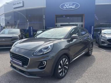 Voir le détail de l'offre de cette FORD Puma 1.0 Flexifuel 125ch S&S mHEV Titanium de 2024 en vente à partir de 216.85 €  / mois