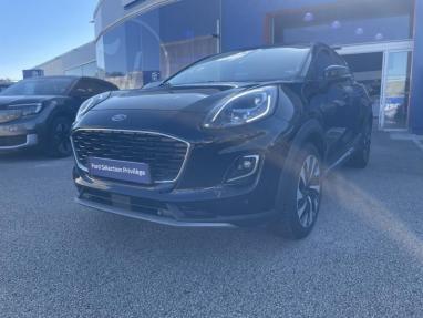 Voir le détail de l'offre de cette FORD Puma 1.0 Flexifuel 125ch S&S mHEV Titanium de 2024 en vente à partir de 220.1 €  / mois