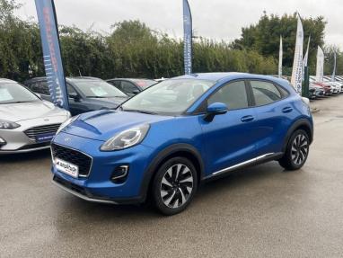 Voir le détail de l'offre de cette FORD Puma 1.0 Flexifuel 125ch S&S mHEV Titanium Business de 2024 en vente à partir de 221.79 €  / mois