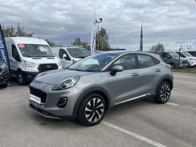 Voir le détail de l'offre de cette FORD Puma 1.0 Flexifuel 125ch S&S mHEV Titanium Business de 2024 en vente à partir de 222.68 €  / mois