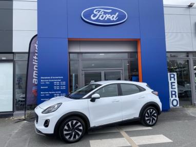 Voir le détail de l'offre de cette FORD Puma 1.0 Flexifuel 125ch S&S mHEV Titanium de 2024 en vente à partir de 213.65 €  / mois
