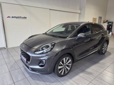 Voir le détail de l'offre de cette FORD Puma 1.0 EcoBoost 125 ch mHEV Titanium X 6cv de 2021 en vente à partir de 182.52 €  / mois