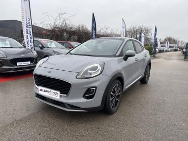 Voir le détail de l'offre de cette FORD Puma 1.0 EcoBoost 125ch mHEV Titanium 6cv de 2021 en vente à partir de 211.68 €  / mois